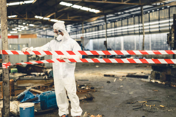 Professional Drug Lab Cleanup technician working in Belfair, WA